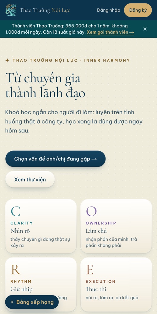 Trang chủ Thao Trường Nội Lực